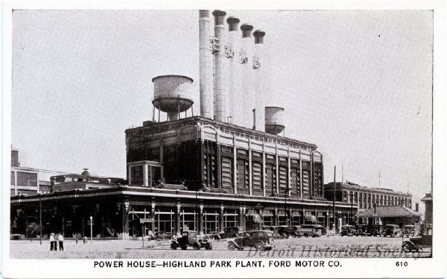 Powerhouse of the Highland Park Ford Plant, 1920s - 1945.101.001