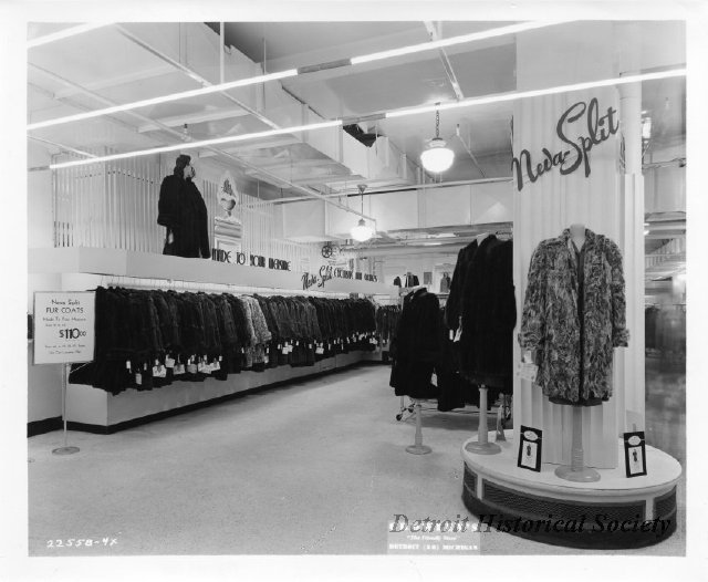 Crowley, Milner and Company Department Store Photograph, 1940s
