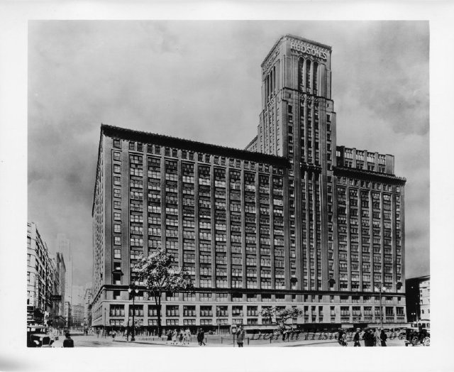 Hudson's Department Store etching, 1920s - 1982.144.204