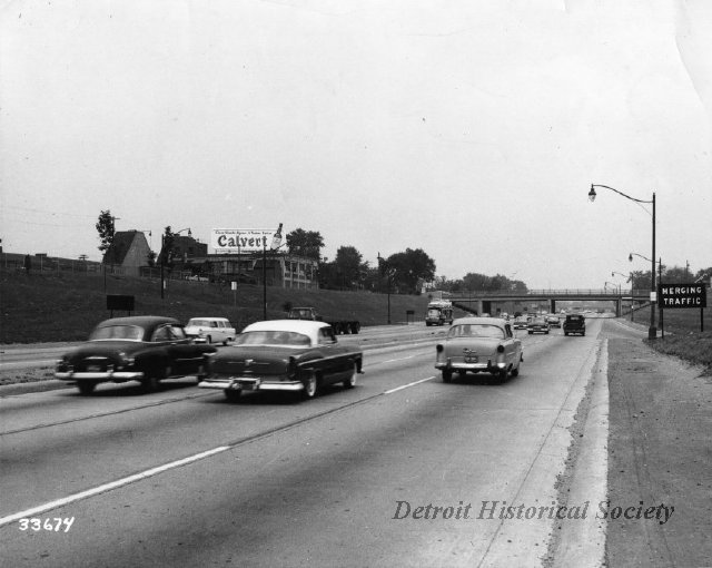 Photo of the Edsel Ford Freeway