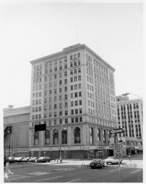 Palms Building and Theatre exterior, 1975