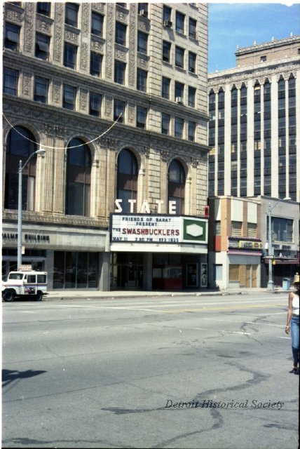 Exterior of the Fillmore (State) Theatre, 1985