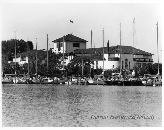 Photo of the Detroit Yacht Club, 1973