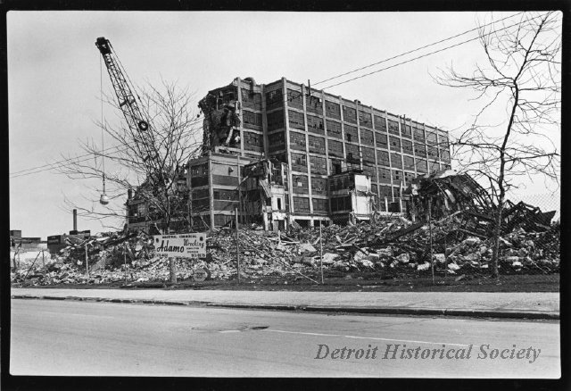 Destruction of the Dodge Main Plant in Hamtramck, 1981