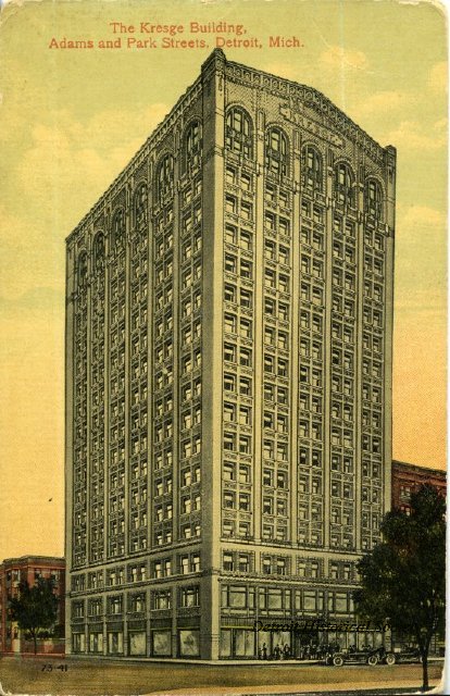 Kresge/Kales Building postcard, 1920s - 2012.020.251