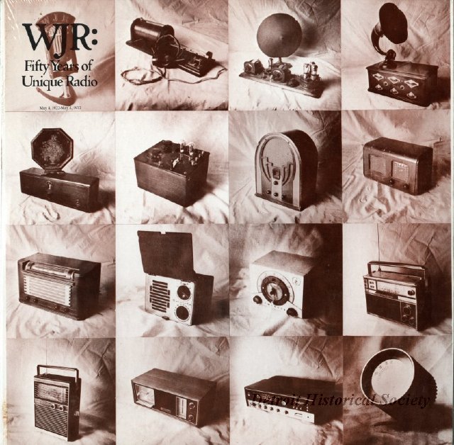 WJR recordings record celebrating the 50th anniversary, 1972 - 2013.040.378