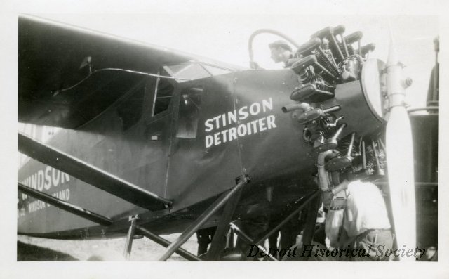 Photo of a Stinson Detroiter, 1927 - 2013.045.375