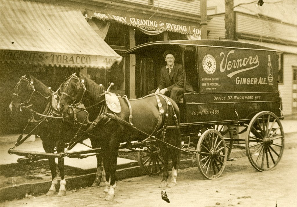 Delivery wagon, c. 1909