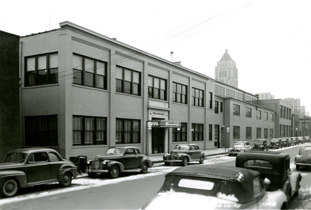 c. 1940, Walker & Co. headquarters at 88 Custer Street