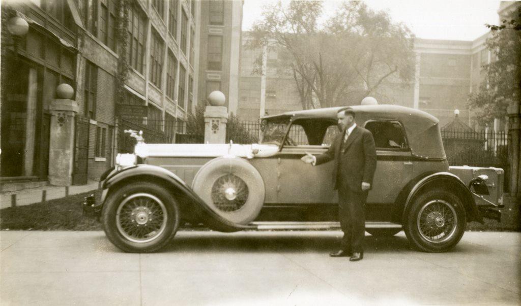 Frank S. Nichols, Packard Motor Car Co. sales associate from Boston