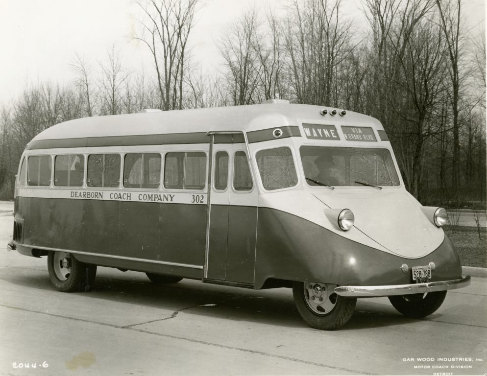 Dearborn Coach Co. bus, 1936.