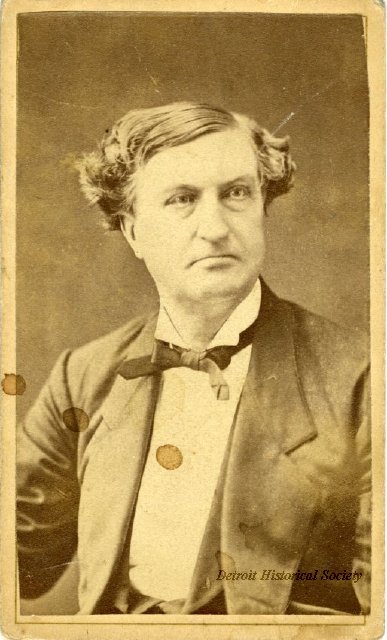 Zachariah Chandler Carte de Visite, 1851