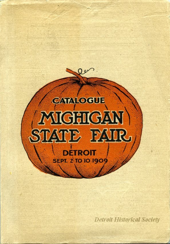Michigan State Fair catalog, 1909 – 1977.079.003
