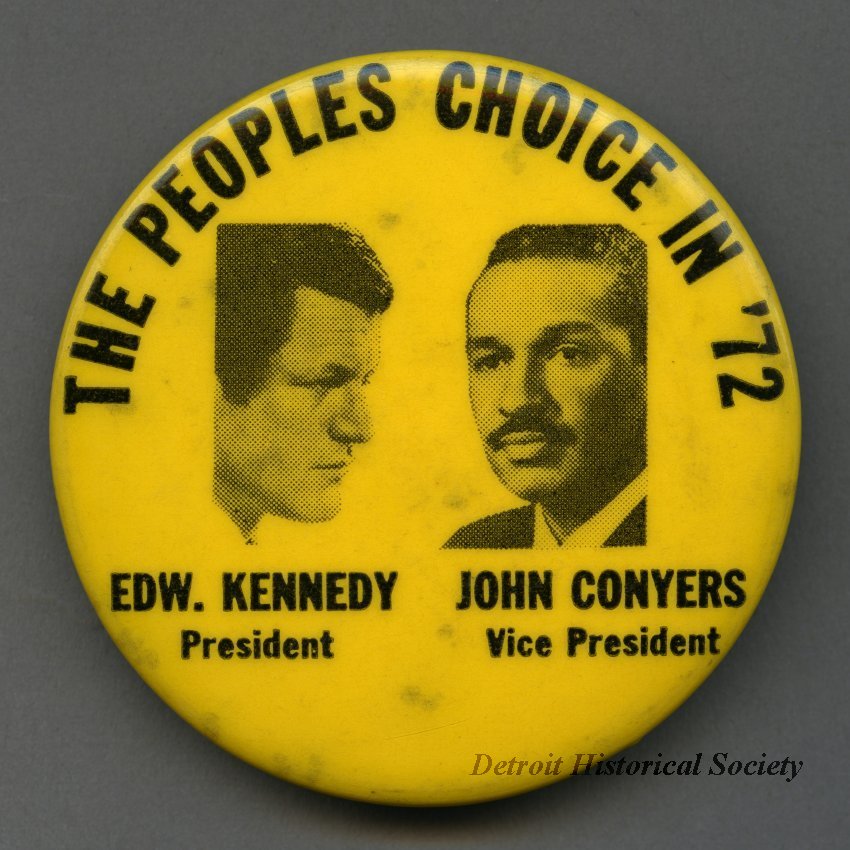 Political Pin, 1972
