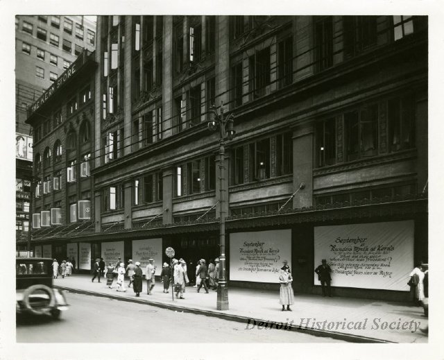 Kern's Department store exterior, 1920s