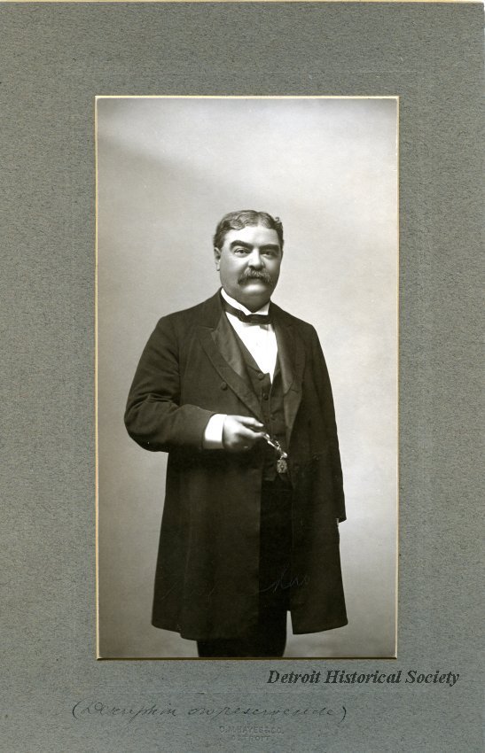 Portrait photograph of Mayor William C. Maybury, 1900 – 2001.061.107