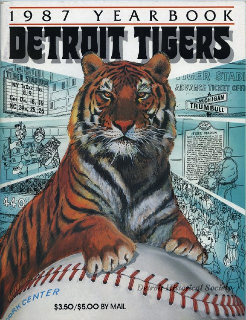 1987 Detroit Tigers Yearbook