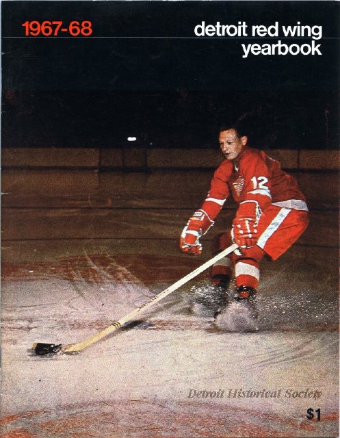 1967 Detroit Red Wings Yearbook