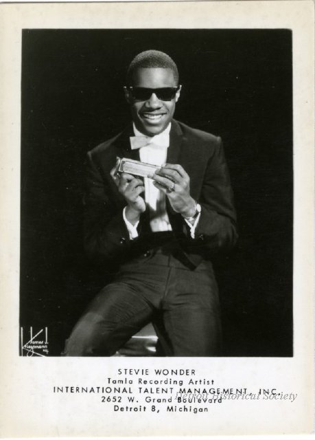 Promotional photo of Stevie Wonder, 1966 - 2006.005.016