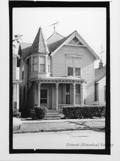 Photograph of Corktown home, 1976