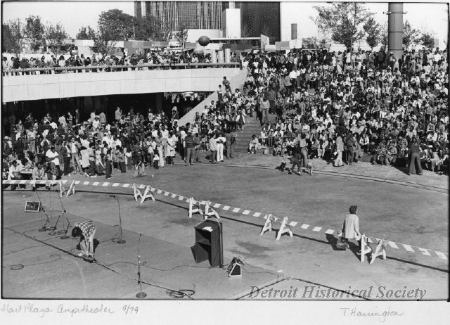 Hart Plaza Amphitheater, 1979