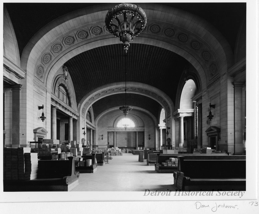 Michigan Central Station's Waiting Room