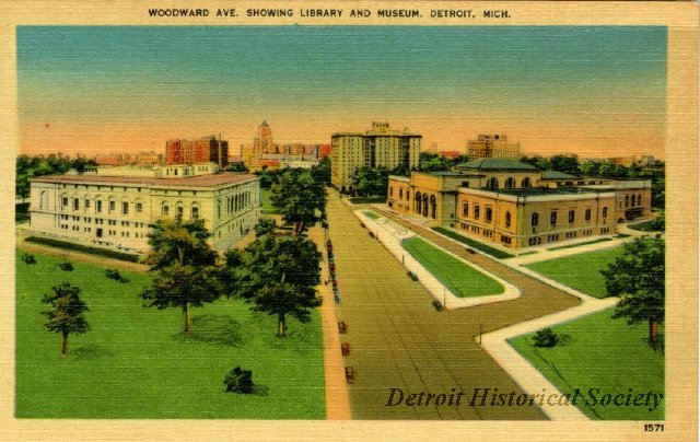 Cultural Center Postcard, 1935