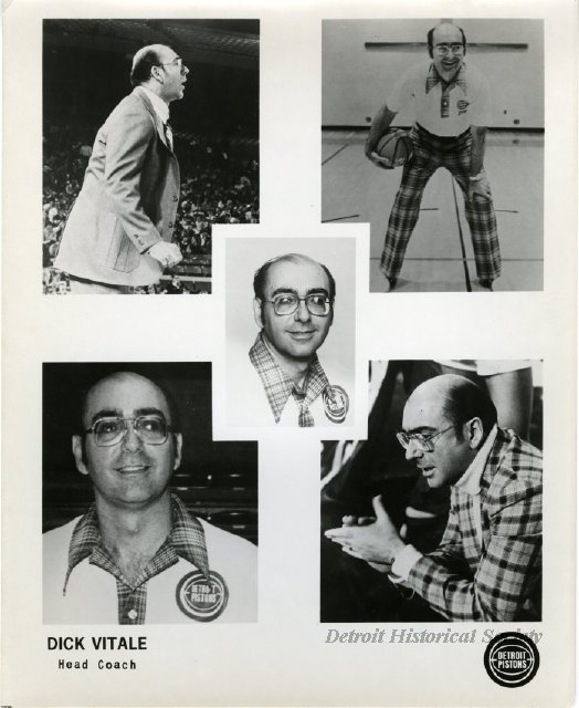 Photo collage of Dick Vitale, 1979 - 2010.016.005