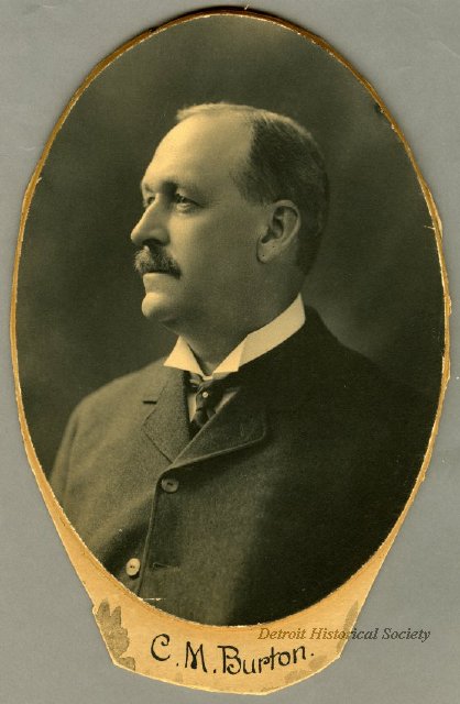 Portrait photograph of Clarence Burton