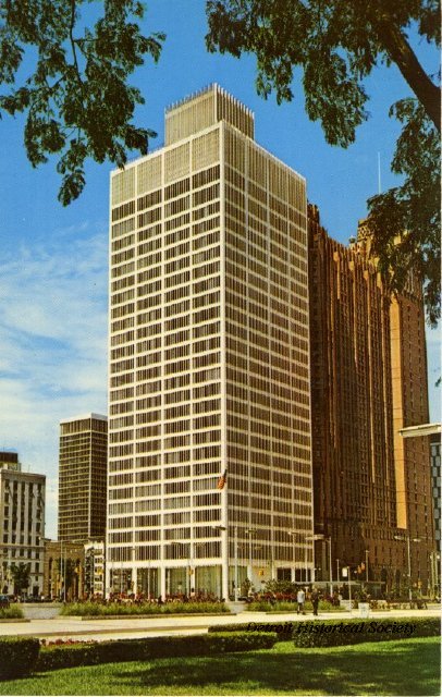 Michigan Consolidated Gas Company Building designed by Minoru Yamasaki, 1965 - 2011.036.193
