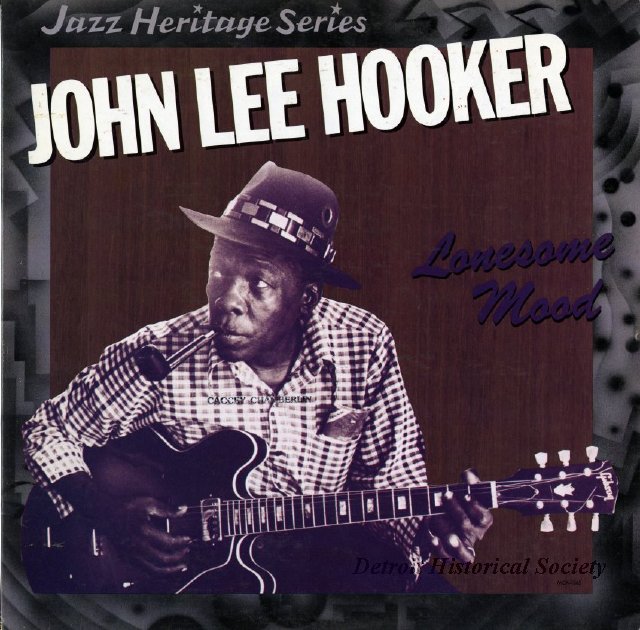 "Lonesome Mood" LP by John Lee Hooker, 1983 - 2012.005.019