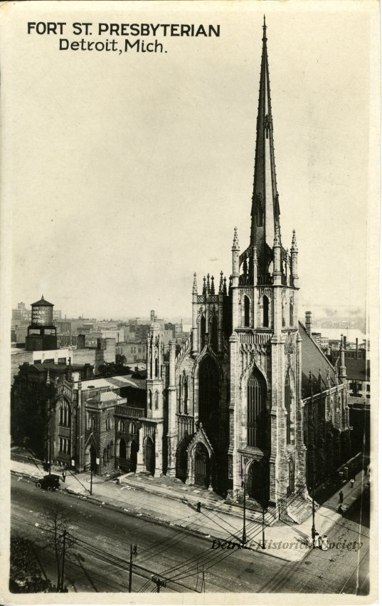Fort Street Presbyterian Church Postcard, c.1910 – 2012.020.056