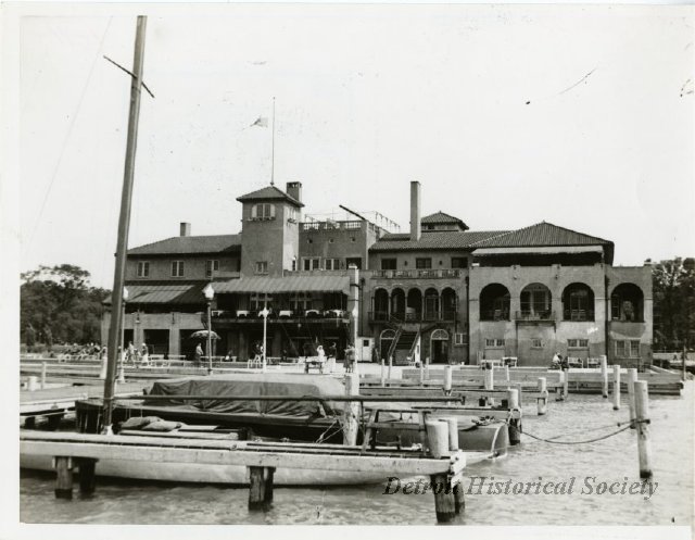 Detroit Boat Club photograph, 1937