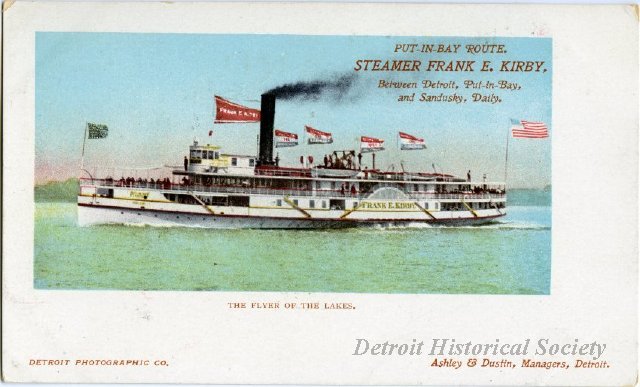 Steamer named after Frank E. Kirby, 1918 - 2012.044.044
