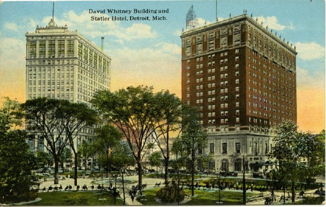 David Whitney Building Postcard, 1920