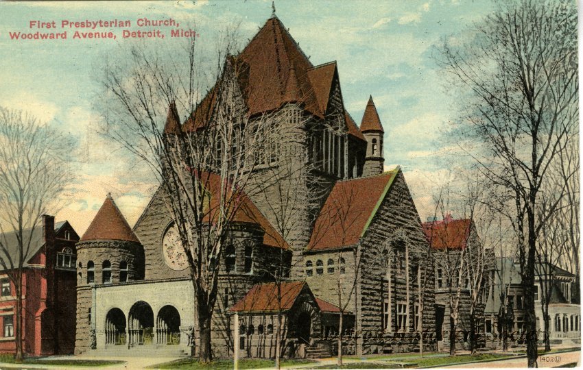 First Presbyterian Church Postcard, 1920s – 2012.045.110