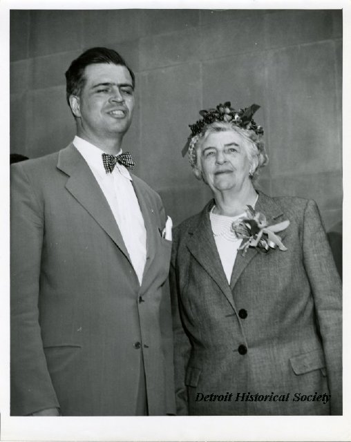 G. Mennen Williams and his mother, 1951 - 2012.047.450