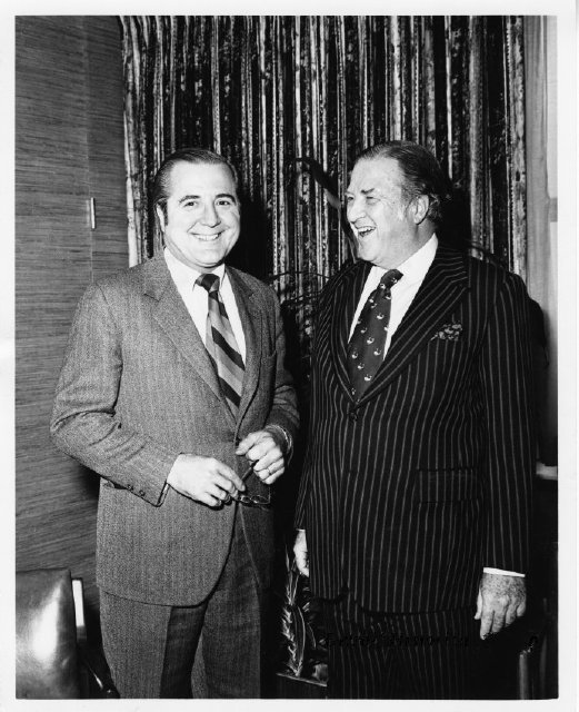 Roman Gribbs and Henry Ford II, 1971