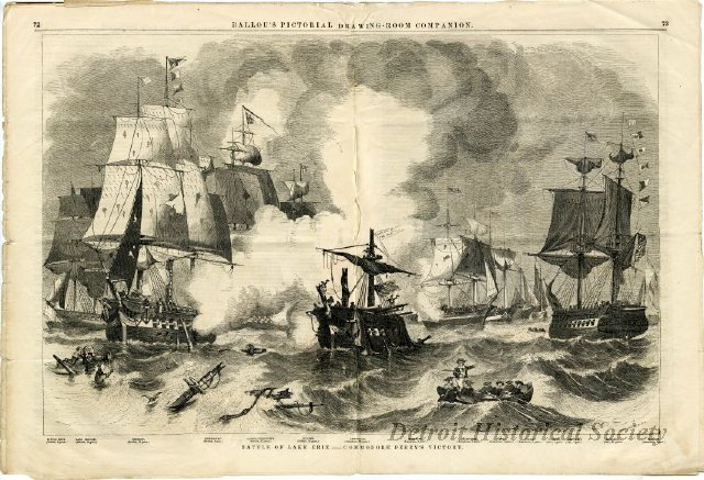 "Battle of Lake Erie - Commodore Perry's Victory"