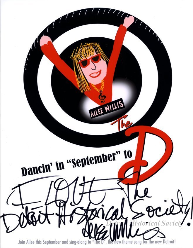 "Dancin' in 'September' to the D” poster, 2013 