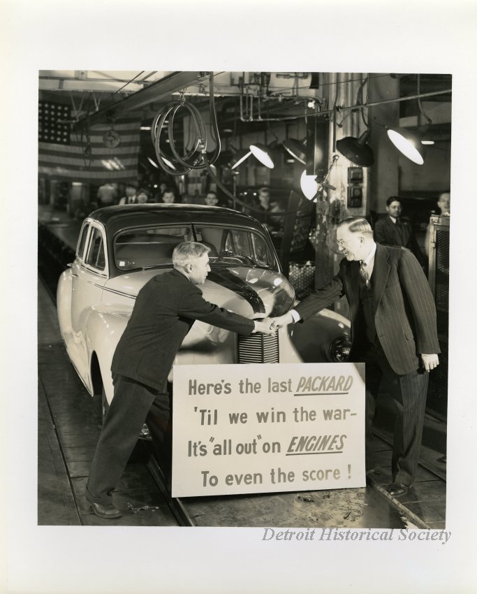 “Last Packard ‘til we win the war,” 1942 – 2013.095.871