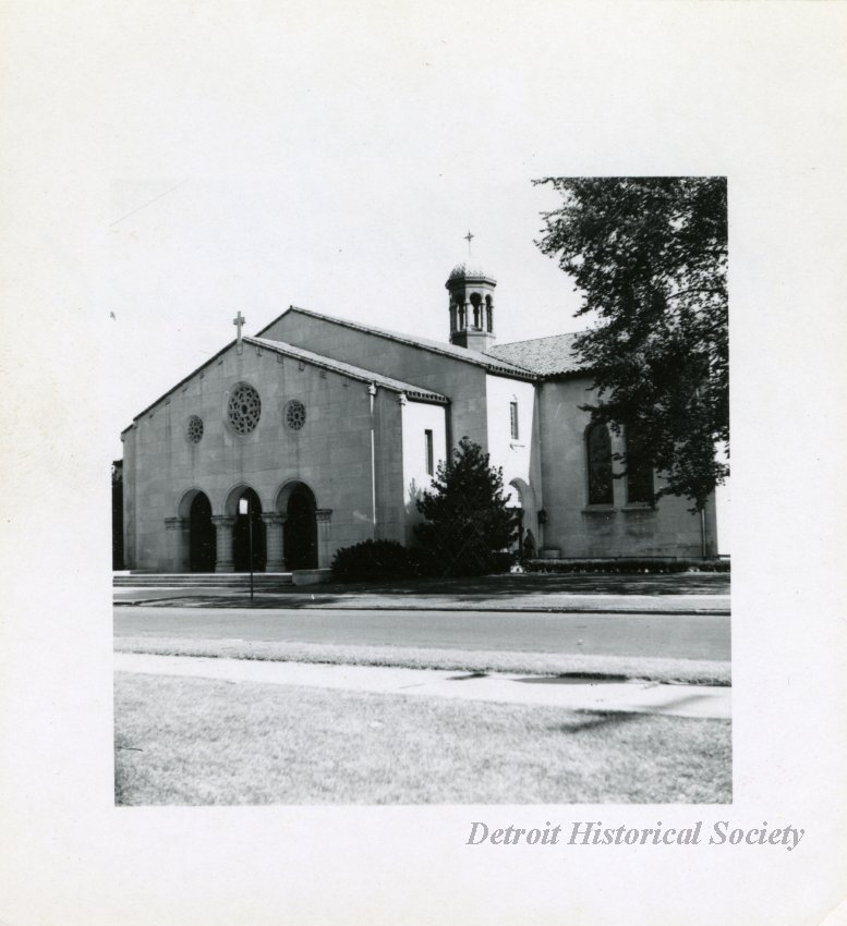 Gesu Church Exterior, 1950s – 2014.003.318