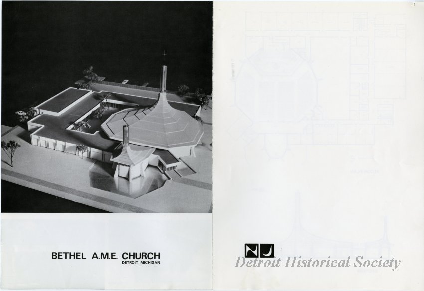 Bethel A.M.E. Design Pamphlet, c.1974 – 2014.003.766