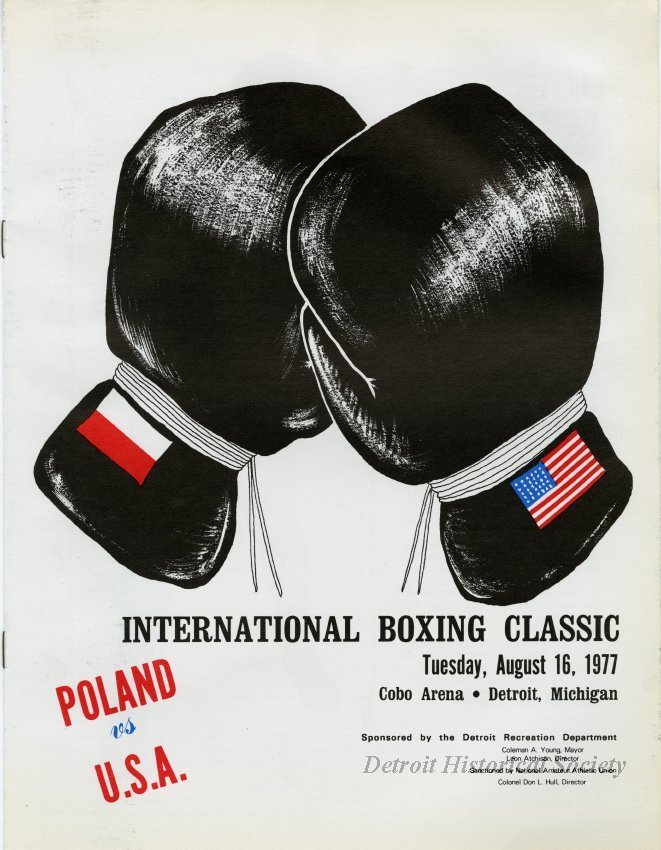 International Boxing Classic program, August 16, 1977