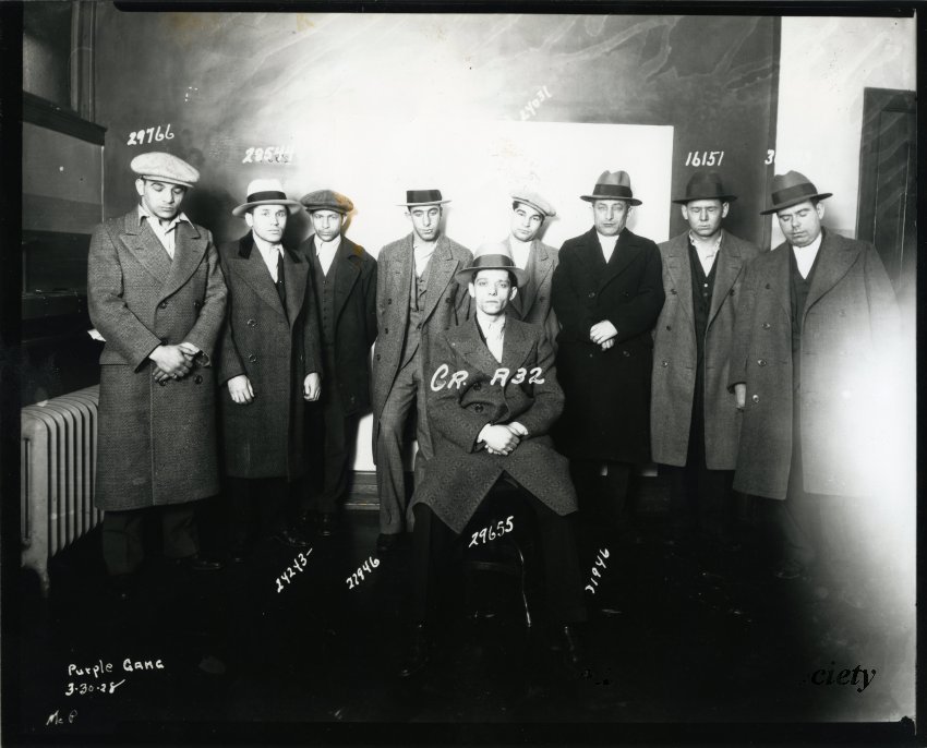 Photo of members of the Purple Gang, 1928 – 2016.001.096