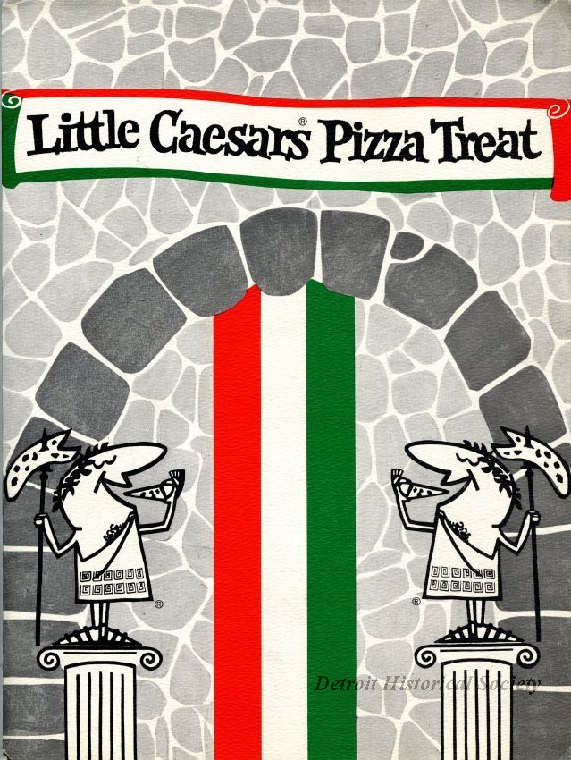 Little Caesar's Pizza Treat brochure, c.1968