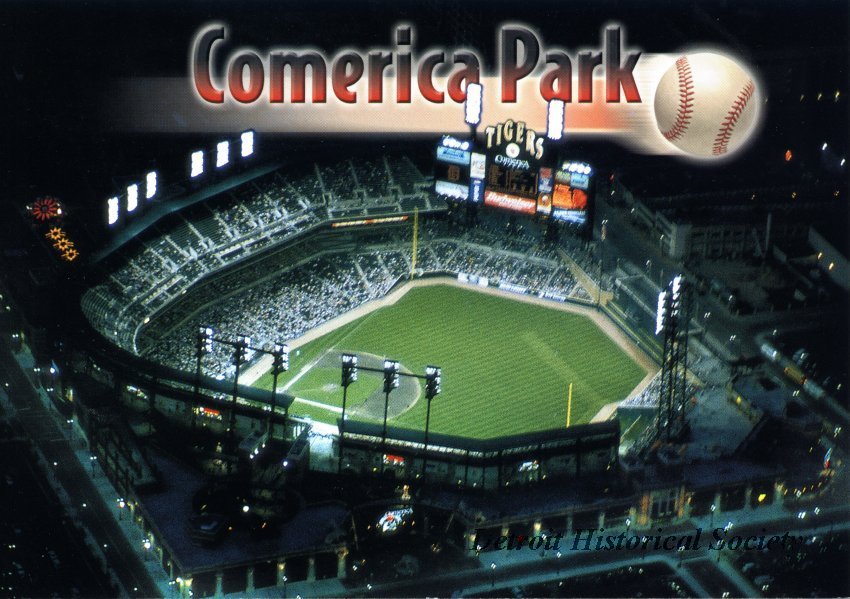 Comerica Park  Detroit Historical Society